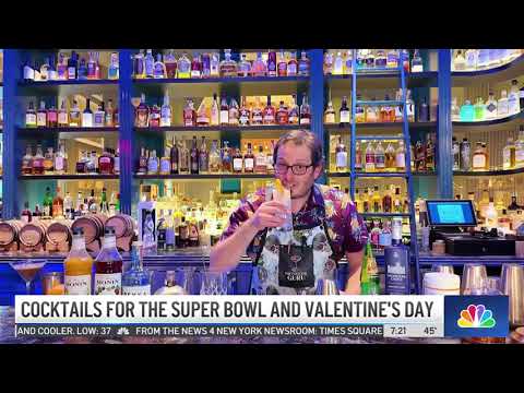 Cocktail Guru Super Bowl and Valentine’s Day cocktails – NBC